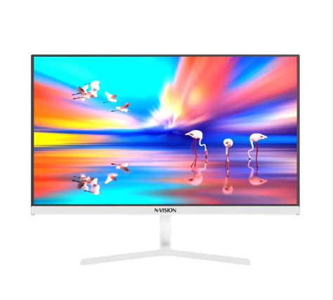 Nvision N2455W 100Hz 23.8" 24" Frameless IPS Monitor WHITE